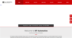 Desktop Screenshot of kpauto.in